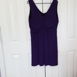 Purple dress